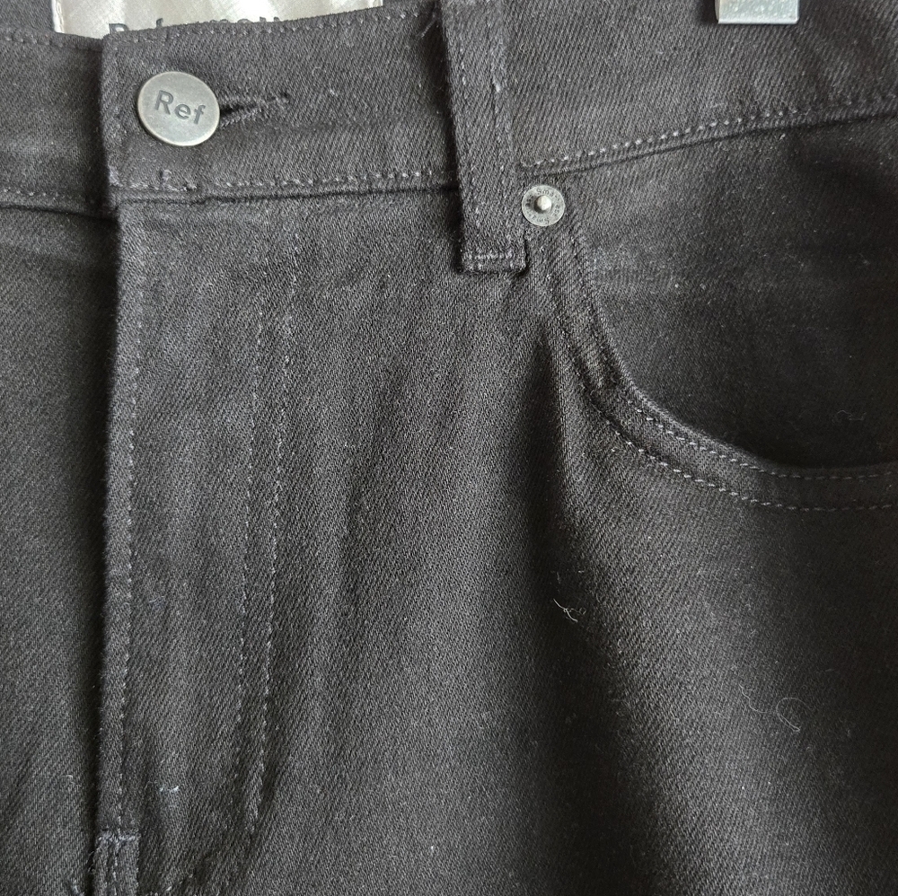 Reformation Black Flare Leg Jeans Size 28 - Picture 4 of 9